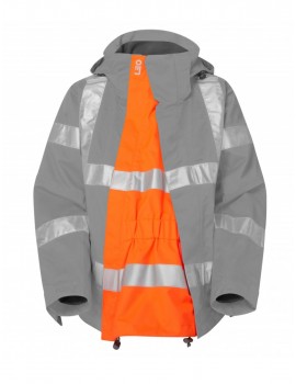 EX01-O Maternity Expander for Rosemoor Jacket (JL04) Orange High Visibility